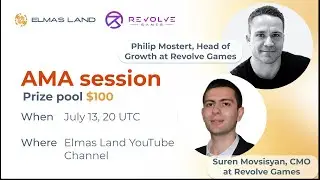 Будущее жанра P2E с Revolve Games, Аароном Леви Яхалом, Суреном Мовсисяном и Филиппом Мостертом