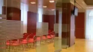Estfeller parete mobile automatica vetro Cristallo orizzontale