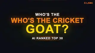 Top 30 Cricket Players | The Ultimate Tier List