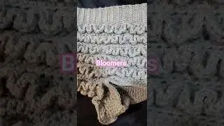 my first pair of bloomers