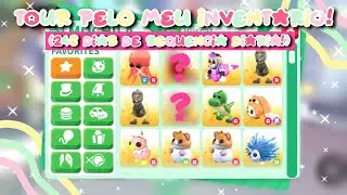 🍓 Meu Inventário COMPLETO no Adopt Me! | Tour 2025 🍓