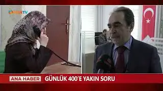 'Alo Fetva Hattı'na yoğun ilgi
