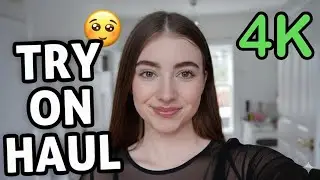 4K Transparent Micro Bikini Try-On Haul | See-Through Lingerie & Sheer OutfitFashion Review