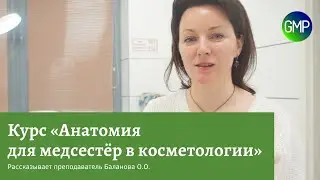 Курс GMP &laquo;Анатомия для медсестёр в косметологии&raquo;. В чем его уникальность?