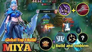 MIYA New Meta Build 2026 🔥 | MVP Every Match | MLBB Gameplay 