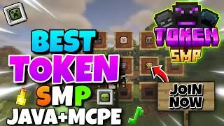 🪵 New Best Free Public TOKEN Smp Server For Minecraft 🍓 | Java/Pe | 24/7 Online | Anyone Can Join🦋