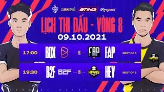 BOX GAMING vs FAP ESPORTS | B2F GAMING vs HEAVY - V&ograve;ng 8 ĐTDV m&ugrave;a Đ&ocirc;ng 2021