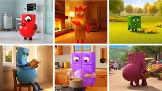 Numberblocks 1, 3, 4, 5, 6, 8, 9 Got Pregnant | Numberblocks fanmade Story