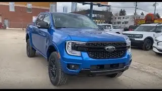 2025 Ford Ranger XLT | Velocity Blue Metallic