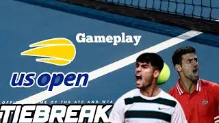Carlos ALCARAZ GARFIA vs Novak DJOKOVIČ (US Open 25)| SF 🥎 TIEBREAK #tiebreak #alcaraz #djokovic 
