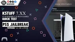 PS5 kstuff 7.xx released | Quick Test