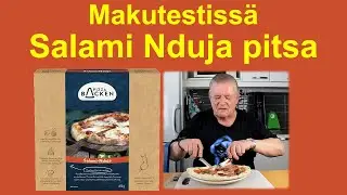 Makutestissä Salami Nduja pitsa