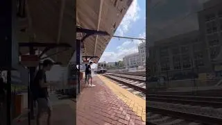 Saturday afternoon @ Villanova Station #amtrak #pennsylvanian #trainchaser #train #septa #villanova