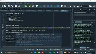 Python SQL - Reading and Writing