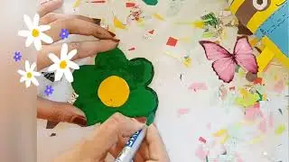 Flower pen holder 🌺🖋️|| diy crafts||pen holder||diy||crafts||pen holder 