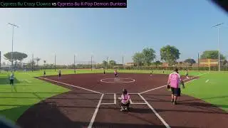 10/25/25 Cypress 8u Crazy Clowns vs Cypress 8u K-Pop Demon Bunters