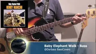 [Henry Mancini] Baby Elephant Walk - Bass Cover for Beginners 🎧 (with bass tabs pdf)
