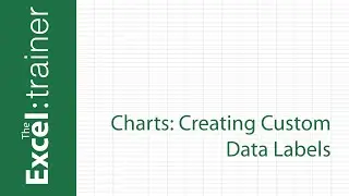 Excel Charts: Creating Custom Data Labels