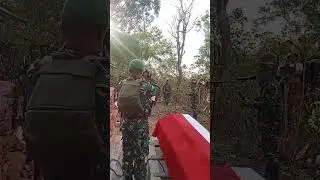 Prosesi Pemakaman Veterin RI Alm. Bp/Opa Arkadius Emus Bone
