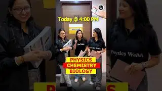 Complete Science Revision from 4 PM 🤩🔥 #PWShorts #Revision