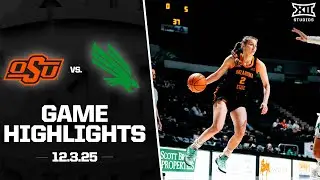 #24 Oklahoma State vs. North Texas Game Highlights | 2025-26 Big 12 Women&rsquo;s Basketball