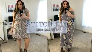 CURVY SUMMER STITCH FIX UNBOXING & TRY ON | Kelly Elizabeth