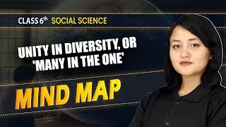 Mind Map - Unity in Diversity, or 'Many in the One' | Class 6 Social Science Chapter 8 | CBSE 2025