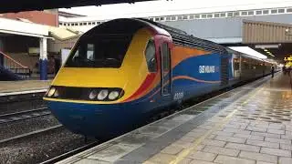 East Midlands Trains VP185 43089 & 43076 Departing Leicester