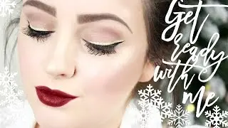 Get Ready With Me: A Christmas Party | Becca Rose Vlogmas Ad