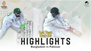 Bangladesh vs Pakistan Highlights || 1st Test || Day 3 || Pakistan tour of Bangladesh 2021