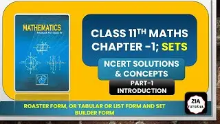 P1, INTRODUCTION, CHAPTER SETS, CLASS 11, NCERT MATHS SOLUTION