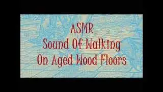 ASMR Sound Walking On Old Wood Floors In Antique Shops