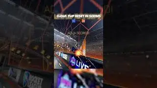 Clean flip reset in PRO scrims!