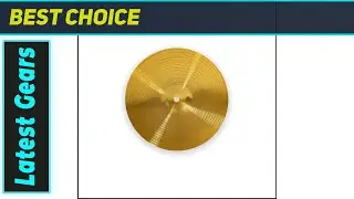 ReviewULUBO 10 inch Gold Splash Cymbal: The Best for Beginner Drummers!