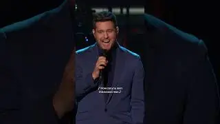 Michael Bubl&eacute; performs for Barry Gibb | 2023 Kennedy Center Honors