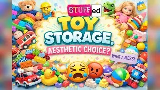 Toy Storage: Aesthetic Choice or Annoying Mistake? 🙃