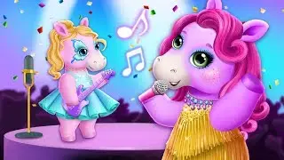 Pony Sisters Pop Music Band (10 Min) Karaoke 🦄💖 TutoTOONS Nursery Rhymes & Kids Songs