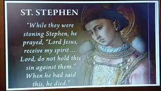 St Stephen, pray for us #persecutedchurch #catholicchurch #CatholicSaints #Prayer #Martyr #God #Hope