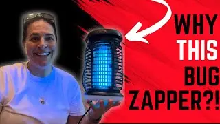 Review of Bug Zapper with a Light!