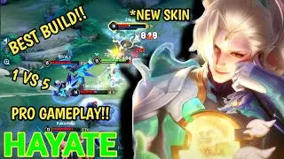 Hayate SUMERU CREATOR Best Build and Pro Gameplay | AoV |RoV |Lien Qu&acirc;n Mobile | CoT | Thunder Zone
