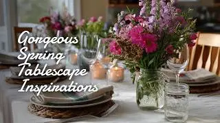 🌷 15+ великолепных идей весеннего декора стола, которые преобразят вашу обеденную зону в 2026 году