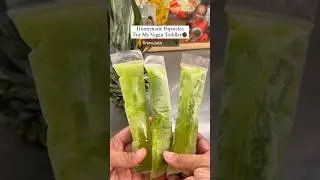 Homemade Popsicles for my Vegan Toddler 🌱☺️ #vegan #veganmom #veganlife #juicerecipe #namajuicer