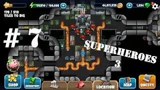 Diggy's Adventure   | SuperHeroes 3 |   | DR. DISASTER'S HIDEOUT |   # 7