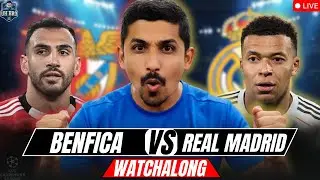 BENFICA vs REAL MADRID LIVE Match Today & Watchalong with UH Bro | Champions League 2025/26