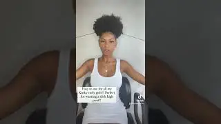 How to do a high puff on 4C hair using KINKY by Keys hair tie!