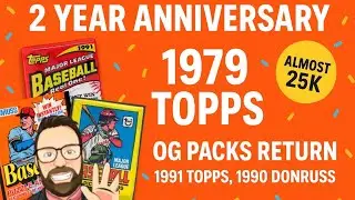 Празднование двухлетнего юбилея, 1979 Topps Rip, 1991 Topps и 1990 Donruss