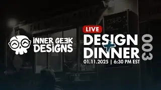 🔴 Design & Dinner 003 | #clipstudiopaint digital drawing  1/11/2026 🔴
