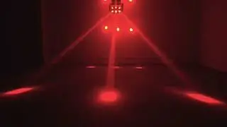 180W Moving Head Light 18 LEDs RGBW Moving Head Beam Light 360&deg;Rotation