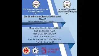 Ciasos Congress Live 'Bir Biliminsanı Olarak Kadın! Ama Nasıl?'