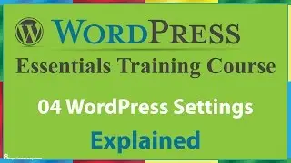 04 WordPress Settings